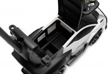 Машинка для катання Caretero (Toyz) Lamborghini Essenza White з батьківською ручкою